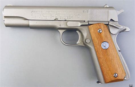 Pistola Colt Mod Mkiv Series 70 Gvt Model Electroless Cal 45 Acp