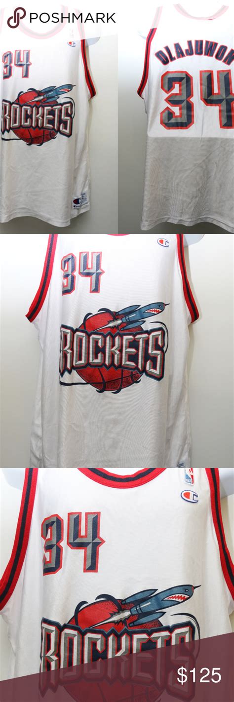 Authentic houston rockets jerseys are at the official online store of the national basketball association. 90s VTG "HAKEEM OLAJUWON Houston Rockets" Jersey Very Rare ...