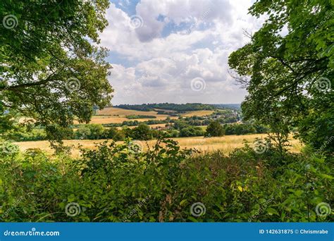 Countryside Landscape In Chiltern Hills Stock Image Image Of People