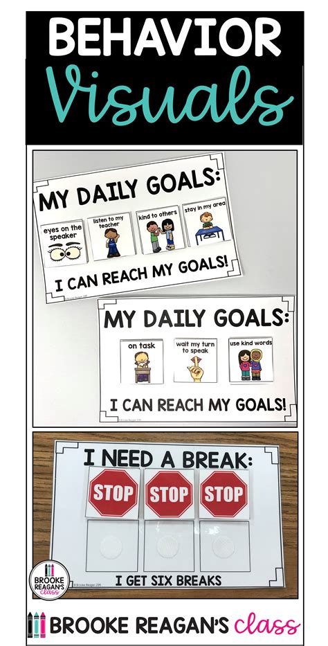 Providing Children Visuals To Support Behavior Expectations Is Very