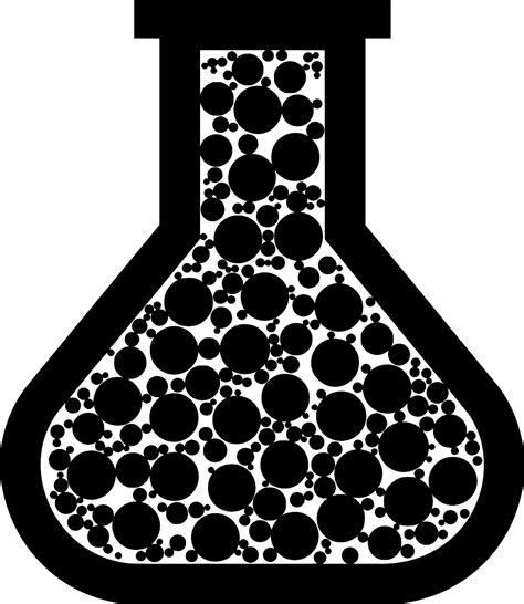 Svg Erlenmeyer Kolben Chemie Glas Kostenloses Svg Bild Symbol