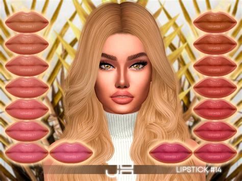 The Sims Resource Lipstick 14 By Julhaos • Sims 4 Downloads