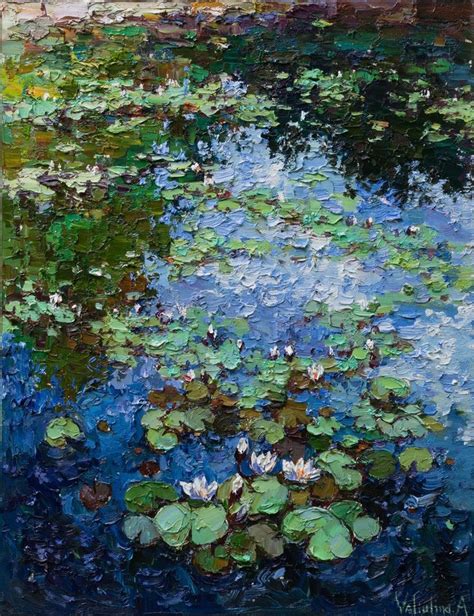 Anastasiya Valiulina Paintings For Sale Artfinder Water Lilies