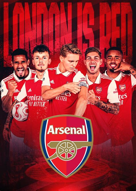 Captains Squad Poster Picture Metal Print Paint By Arsenal Displate