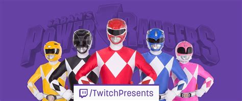 Twitch Presents Announces An Official Power Rangers Marathon The