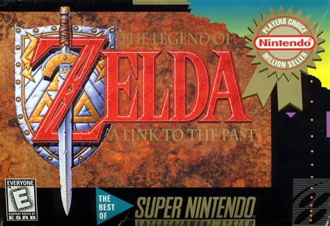 The Legend Of Zelda A Link To The Past Players Choice Super Nes