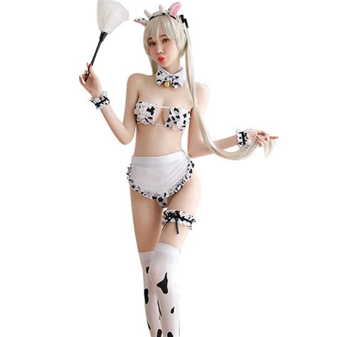 Buy Kincosone Y Cow Cosplay Costume Kawaii Outfit Anime Mini Milk