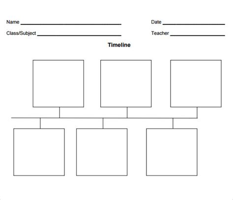 simple timeline template    documents