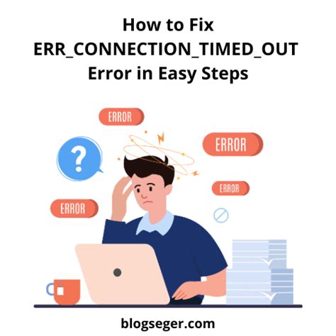 How To Fix Err Connection Timed Out