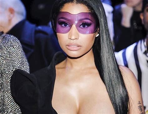 Nicki Minaj With Her Boobs Out In Paris As She Continues To Wait For