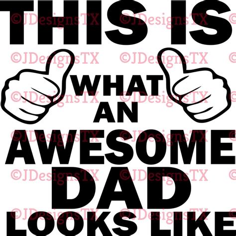Awesome Dad Svg Etsy