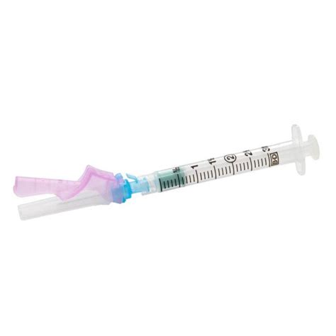Bd Eclipse Hypodermic Needle With Hinged Safety Needle 23 Gauge