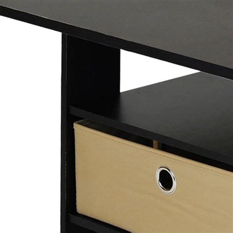 For those who are on a tight budget, this one's for you. Furinno Coffee Table with Bins, Espresso/Brown ...