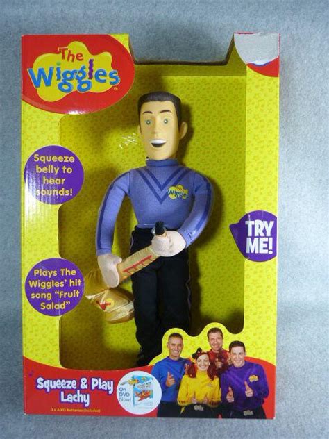 The Wiggles Squeeze And Play Lachy 14 Singing Plush Doll Free Ship
