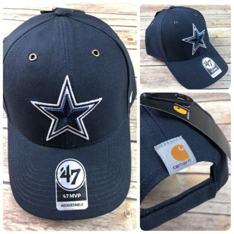 Nwt Carhartt 47 Mvp Dallas Cowboys Adjustable Nfl Hat Adult Size Ebay