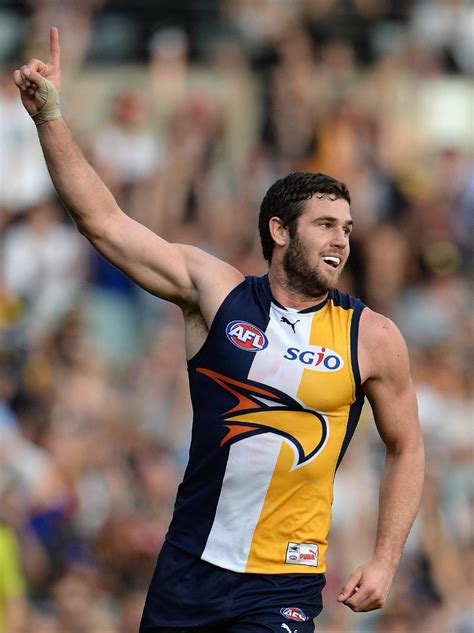 footy players jack darling of the west coast eagles