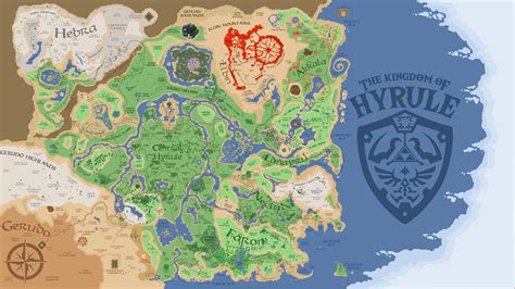 Map Breath Of The Wild