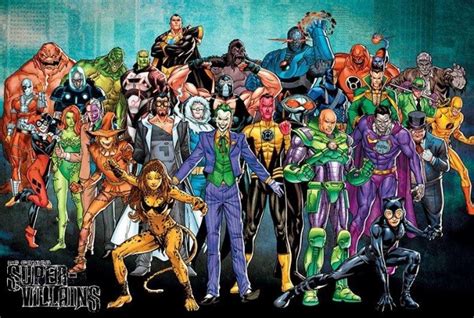Dc Comics Super Villains