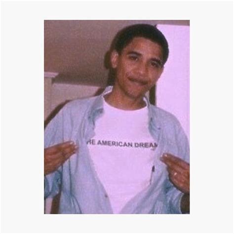 American Dream Obama Print Photographic Print By Avery Lynne