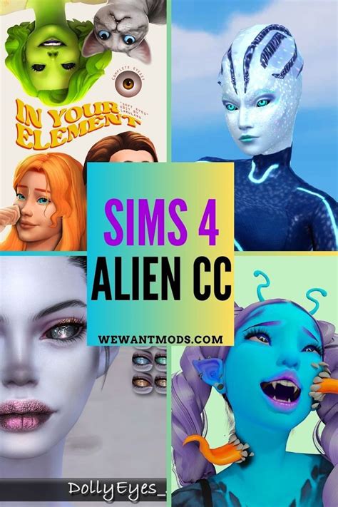 31 Sims 4 Alien Cc And Mods A Galactic Experience Sims 4 Sims The