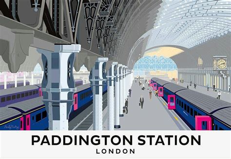 Paddington Station London With First Great Western Trains London