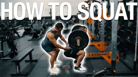 The Correct Way To Do A Squat Youtube
