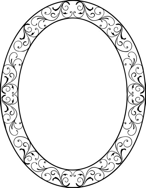 Collection Of Oval Png Black And White Pluspng
