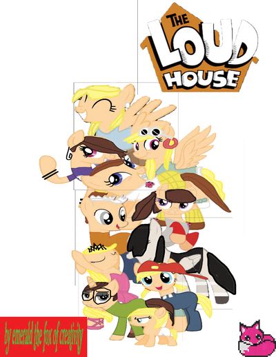 The Loud House Mlp By Emerald Of Art On Deviantart