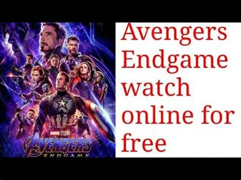 Endgame is the culmination of 22 films across eleven years. How to watch Avengers Endgame (2019) movie online for free ...