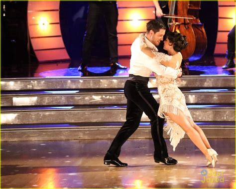 Janel Parrish And Val Chmerkovskiy Continue To Get Close On Dwts See