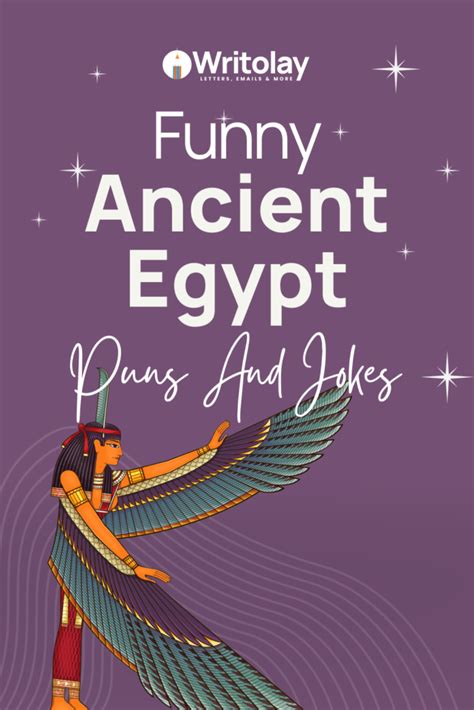 156 Best Ancient Egypt Puns To Sphinx Your Funny Bone And Unwrap Smiles