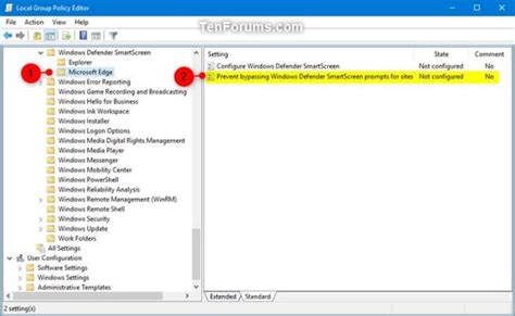 Enable Or Disable Bypassing Smartscreen For Sites In Microsoft Edge