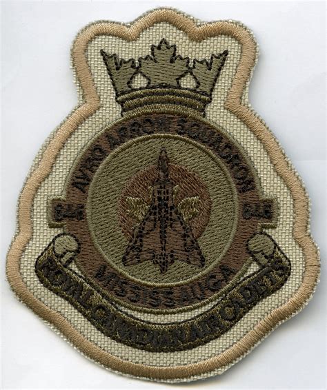 Royal Canadian Air Cadets 845 Avro Arrow Squadron Mississauga Patch