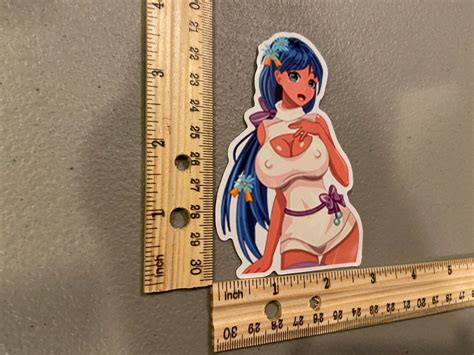 New Sexy Anime Girl Woman Big Boobs Ass Bikini Cute Meme Decal Sticker