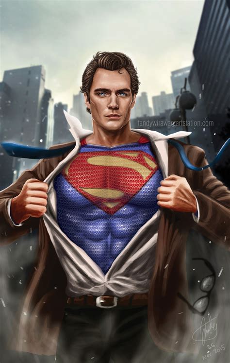 Artstation Superman Fan Art Fandy Wirawan Superman Pictures