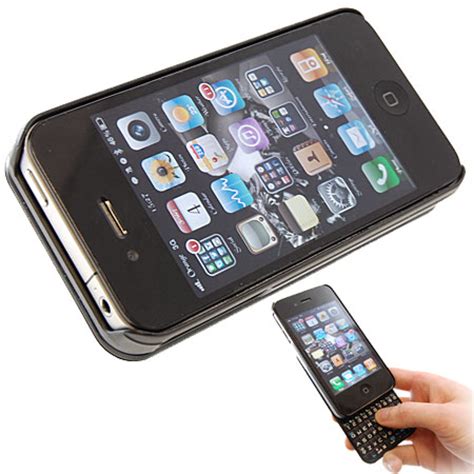 Top 10 best keyboards for iphone. KeyTech Vertical Keyboard Case For iPhone 4