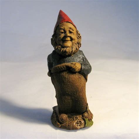 Tom Clark Gnome Rep Cairn Studio Retired Signed Figurine Fairy W Coin