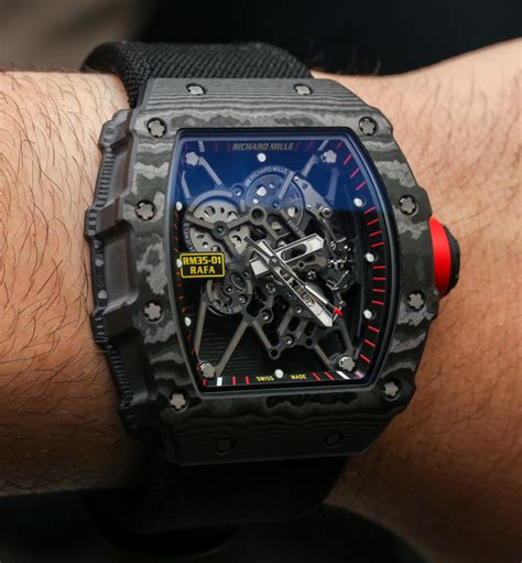 What watch does rafael nadal wear crown caliber blog. Richard Mille RM 35-01 Rafael Nadal NTPT Carbon Watch ...