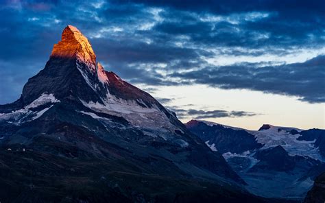 Download Wallpaper 3840x2400 Mountain Peak Zermatt