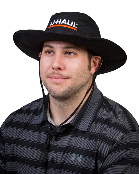 U Haul Wide Brim Hat Black 2 Sizes Available U Haul