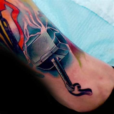 Thor Hammer Tattoo Ideas