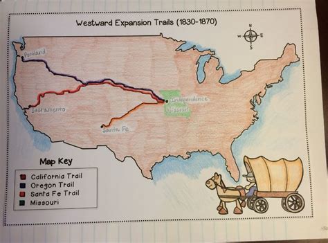 Students Created A Map Showing Some Of The Most Popular Trails Used By