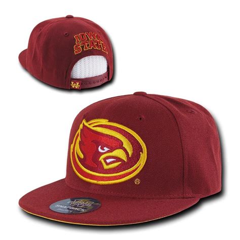Ncaa Iowa State University 6 Panel Freshmen Snapback Baseball Caps Hats Cardinal 683427508214