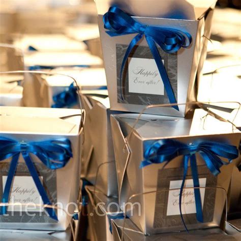Silver Box Favors Silver Wedding Favors Candy Wedding Favors