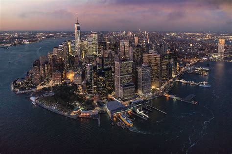 New York City From Above Night Vision Scott Stulberg Photography