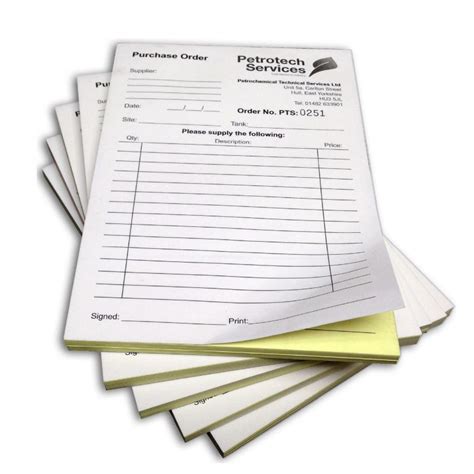 Ncr Pads In A4 Or A5 2 Or 3 Part Glued Pads Ecolourprint