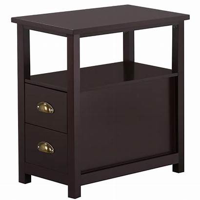Living End Narrow Drawer Nightstand Tables Drawers