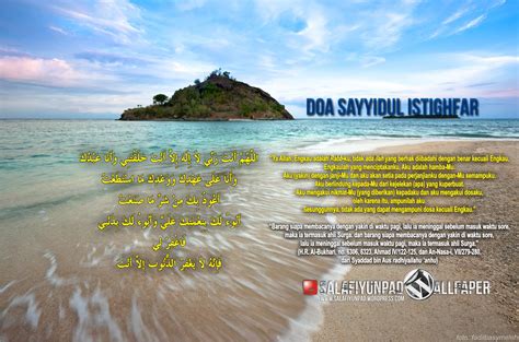 Free Download Doa Sayyidul Istighfar Meneladani Generasi Terbaik