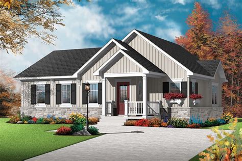 House Plan 034 01162 Ranch Plan 1179 Square Feet 2 Bedrooms 1