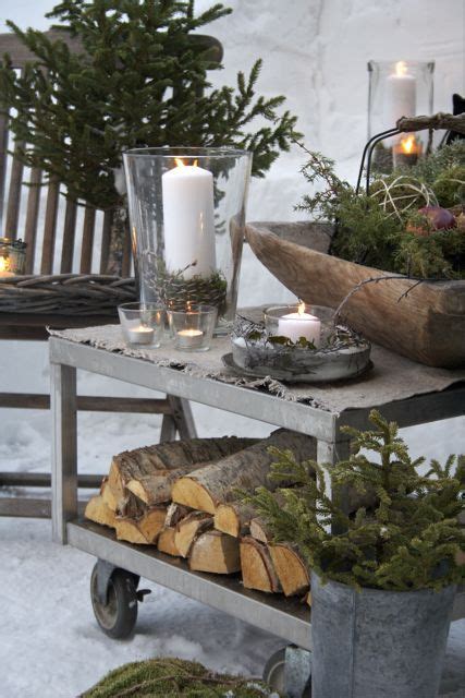 40 Comfy Rustic Outdoor Christmas Décor Ideas Interior